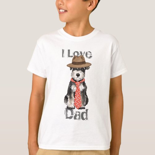 Miniature Schnauzer Dad T_Shirt