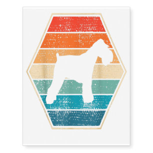 Miniature Schnauzer Dog Gift Temporary Tattoos