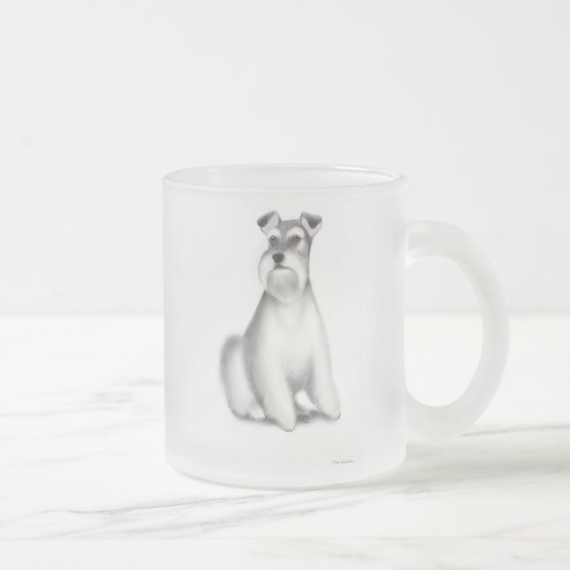 Miniature Schnauzer Dog Mug (Right)
