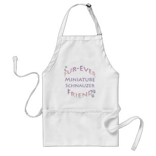 Miniature Schnauzer Furever Adult Apron