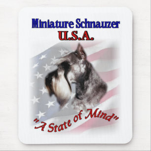 Miniature Schnauzer Gifts Mouse Pad