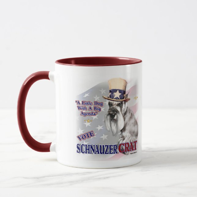 Miniature Schnauzer Gifts Mug (Left)