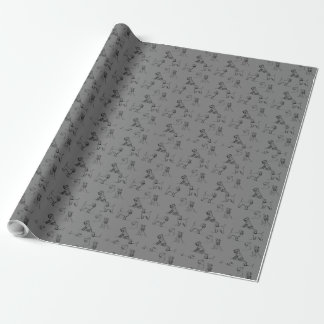 Miniature Schnauzer Gray Wrapping Paper
