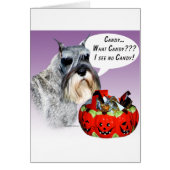 Miniature Schnauzer Halloween Candy (Front)