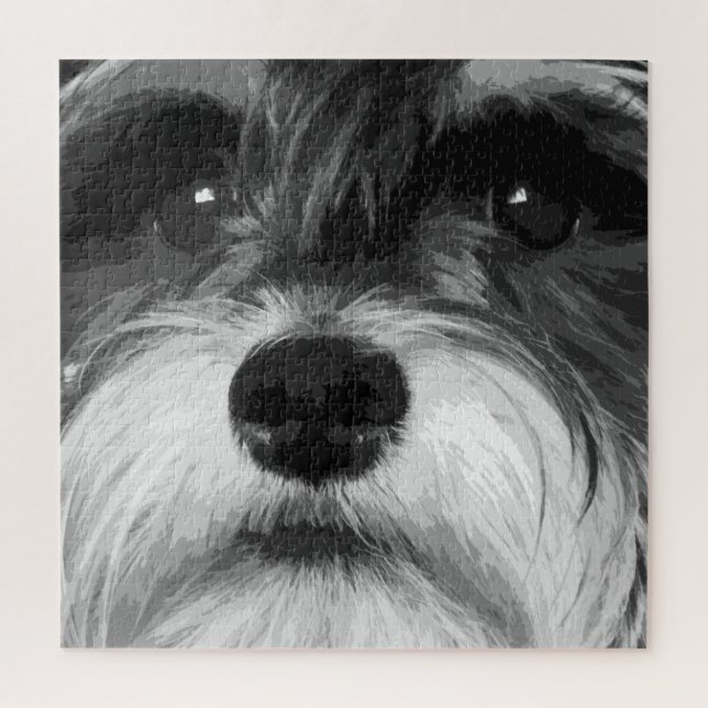 Miniature Schnauzer Jigsaw Puzzle (Vertical)