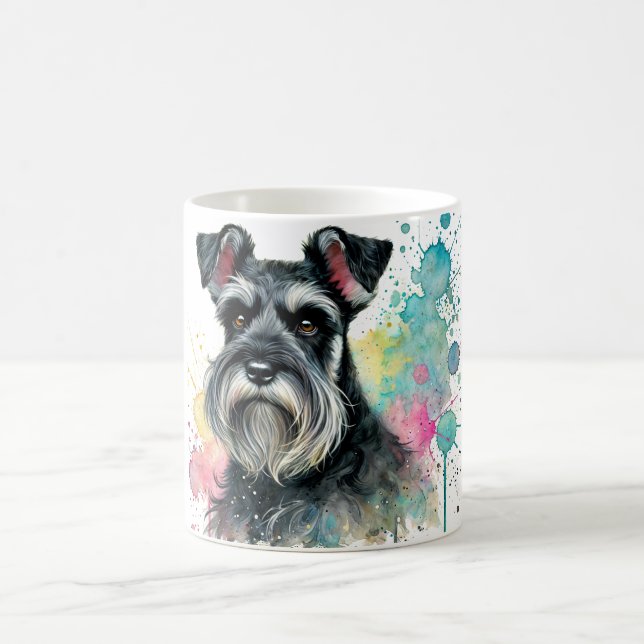 🐾 Miniature Schnauzer Lovers, This Mug is for You (Center)