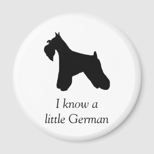 Miniature Schnauzer Magnet