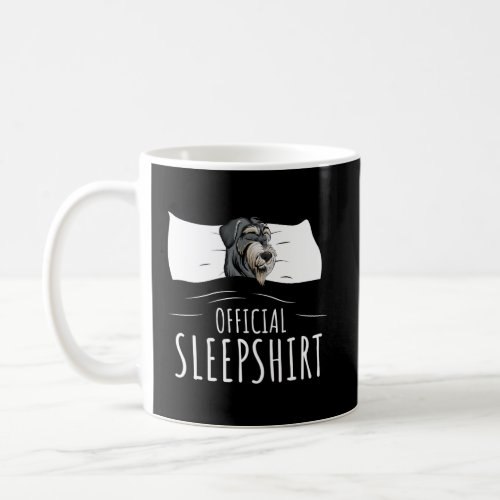 Miniature Schnauzer Pajama Official Sleep Coffee Mug