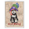 Miniature Schnauzer Pirate Card