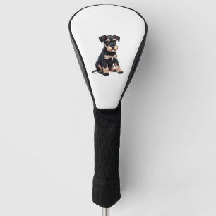 Miniature Schnauzer Puppy  (3) Golf Head Cover