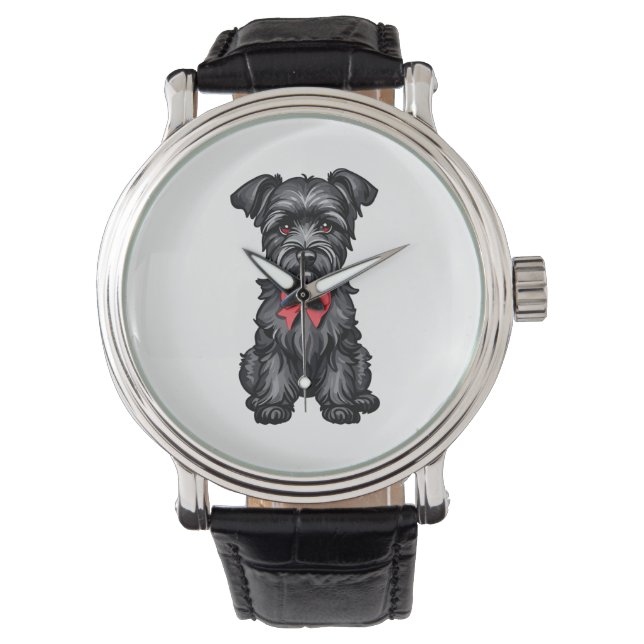 Miniature Schnauzer puppy  Watch (Front)