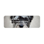 Miniature Schnauzer Return Address Label
