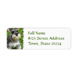 Miniature Schnauzer Return Address Label
