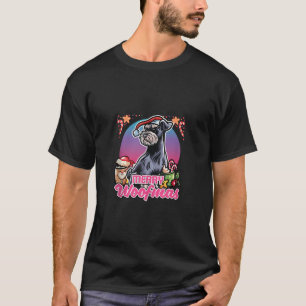 Miniature Schnauzer Santa Claus Coffee Mug Merry C T-Shirt