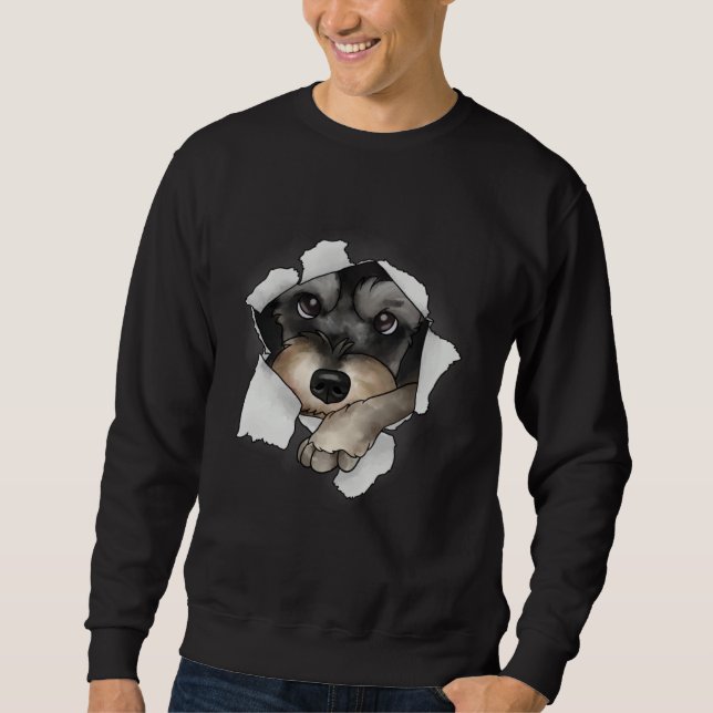 Miniature Schnauzer Sweatshirt (Front)