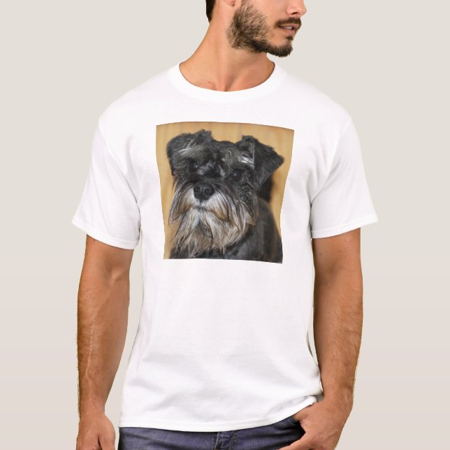 Miniature Schnauzer T-Shirt (Front)