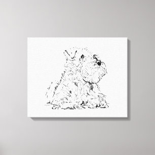 Miniature Schnauzer Wall Art – Minimalist