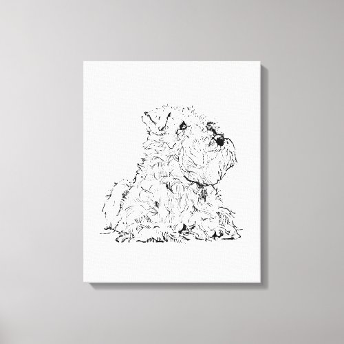 Miniature Schnauzer Wall Art – Minimalist