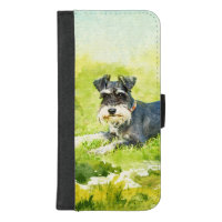 Miniature Schnauzer Watercolor Digital Art