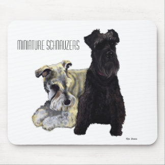 Miniature Schnauzers - Mousepad