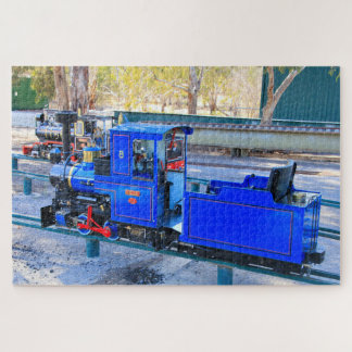 Miniature steam train engines jigsaw puzzle