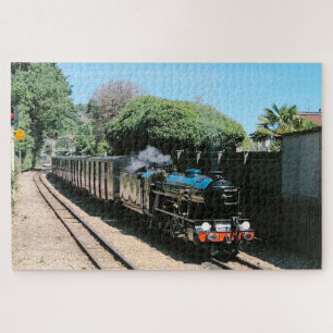 Miniature Steam Train RHD Light Railway Jigsaw Puzzle