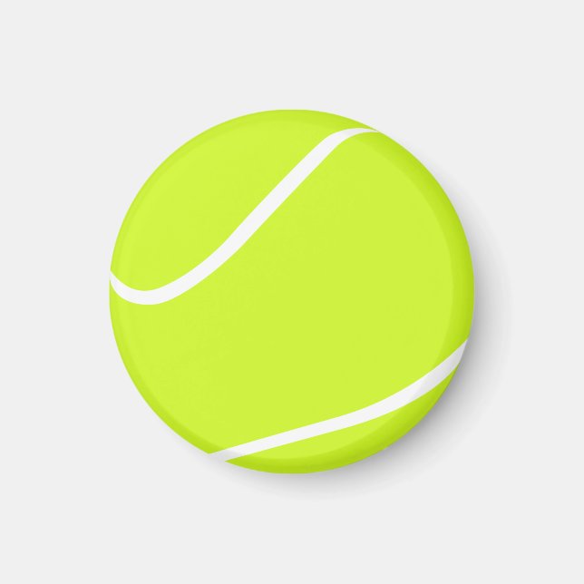 Miniature Tennis Ball Decorative Fridge Magnets (Front)