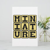 Miniature, Tiny Collectible (Standing Front)