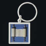 Miniature Torah Scroll, 1765 Keychain<br><div class="desc">English School's Miniature Torah Scroll, 1765 located at the Jewish Museum, London. The Miniature Torah Scroll, 1765 was created around 1765 AD.</div>