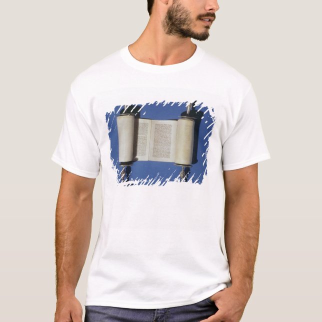 Miniature Torah Scroll, 1765 T-Shirt (Front)