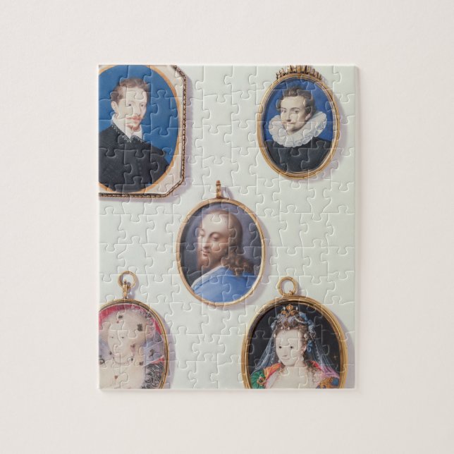 Miniatures. from LtoR, TtoB: Sir Arundel Talbot; U Jigsaw Puzzle (Vertical)