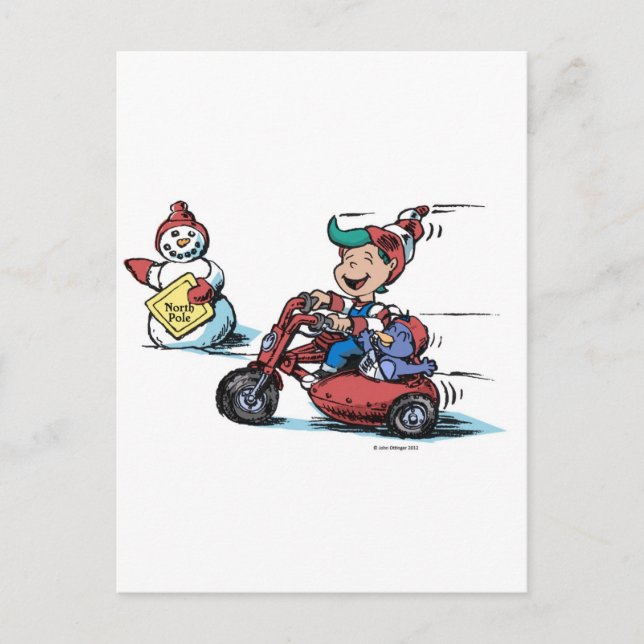 minibike.jpg postcard (Front)
