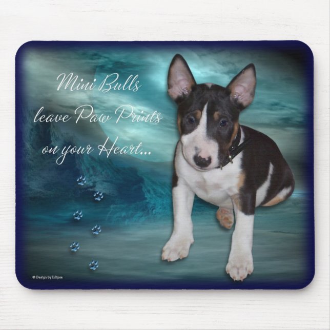 minibull_mousepad mouse pad (Front)