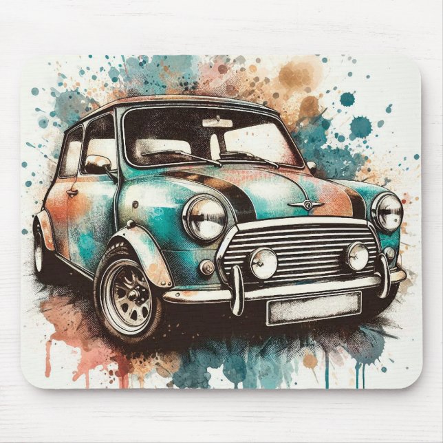 Minicar Mouse Pad (Front)