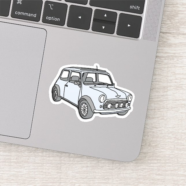 Minicar Sticker (Detail)