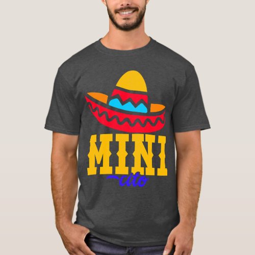 Minicito First Fiesta Birthday for Kids Cactus Som T_Shirt