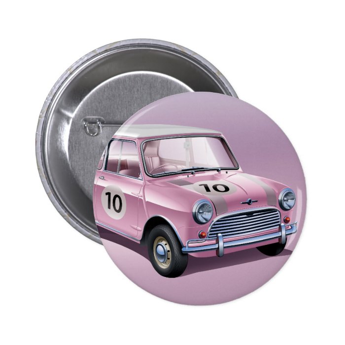 MiniCooper S1 pink Buttons