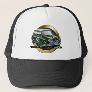 MiniCooper S green Trucker Hat