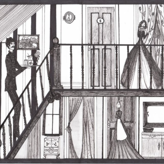 Minie Ball #2 Tri-Fold Holiday Card (Creator Uploaded)