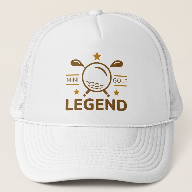 Minigolf Legend Trucker Hat (Front)