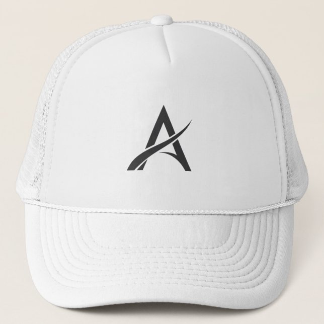 Minimal A Mark™ Foam Trucker Hat – Artemis Collect (Front)