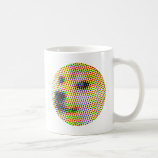 Minimal/abstract doge coffee mug