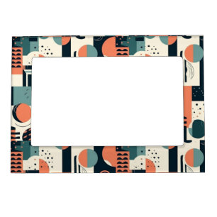 Minimal Abstract Seamless Pattern - Geometric (1) Magnetic Frame