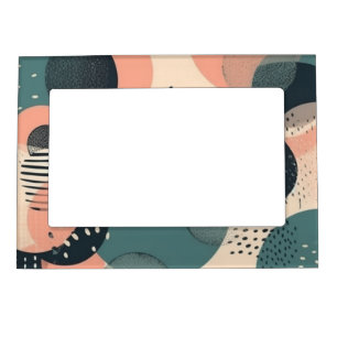 Minimal Abstract Seamless Pattern - Geometric (6) Magnetic Frame