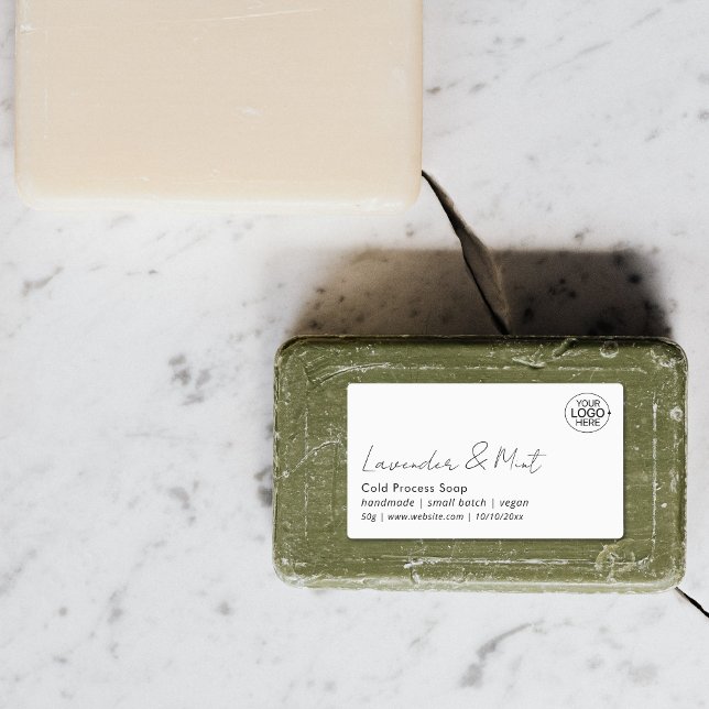 Minimal Add Your Logo Script Beauty Product  Labels (Minimal Add Your Logo Script Beauty Product Labels)