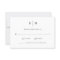 Minimal and Chic | Black and White Wedding