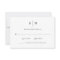 Minimal and Chic | Black and White Wedding