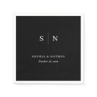 Minimal and Chic | Black Wedding