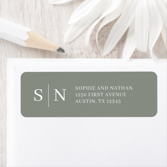 Minimal and Chic | Sage Green Label (Insitu)
