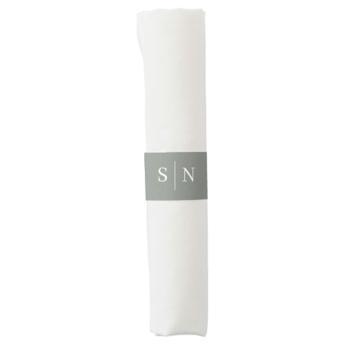 Minimal and Chic Sage Green | Wedding Napkin Bands